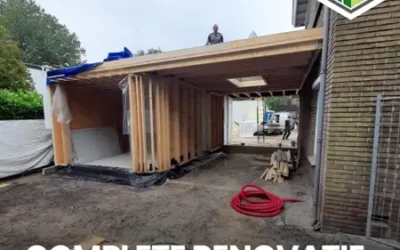 Complete renovatie? Wij realiseren het