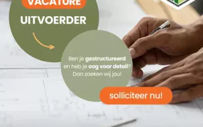 Wij zoeken een uitvoerder